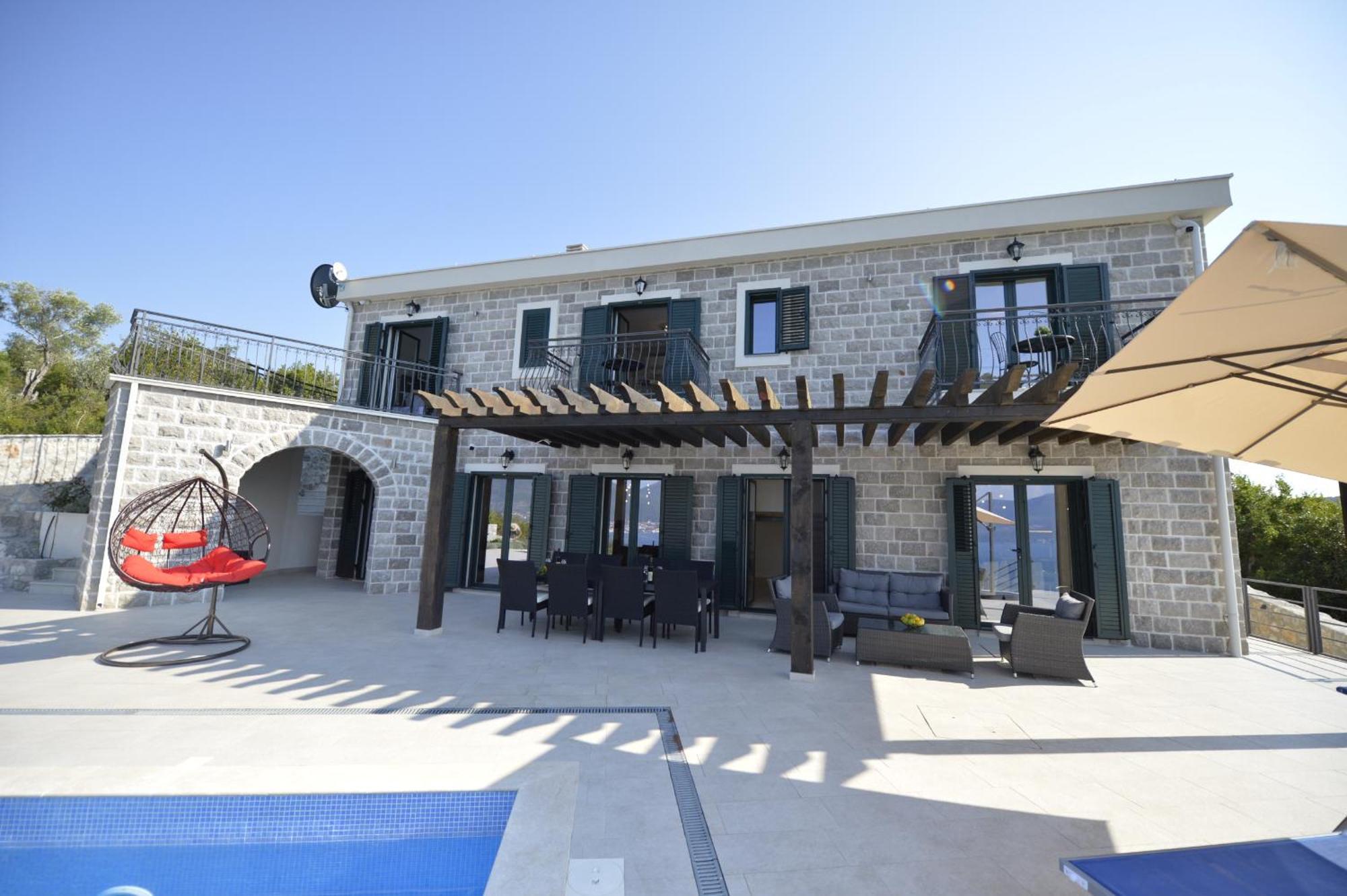 Villa Vista Azzurra Tivat Exterior foto