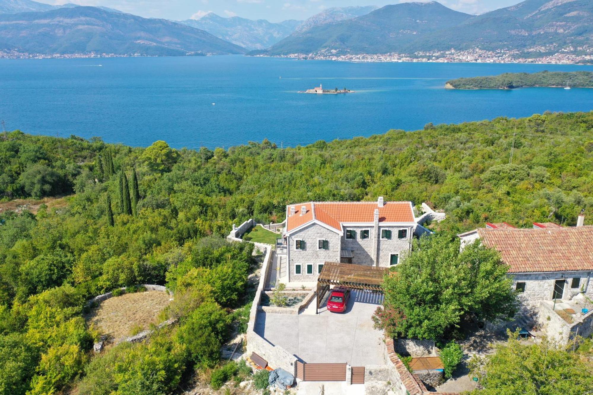 Villa Vista Azzurra Tivat Exterior foto