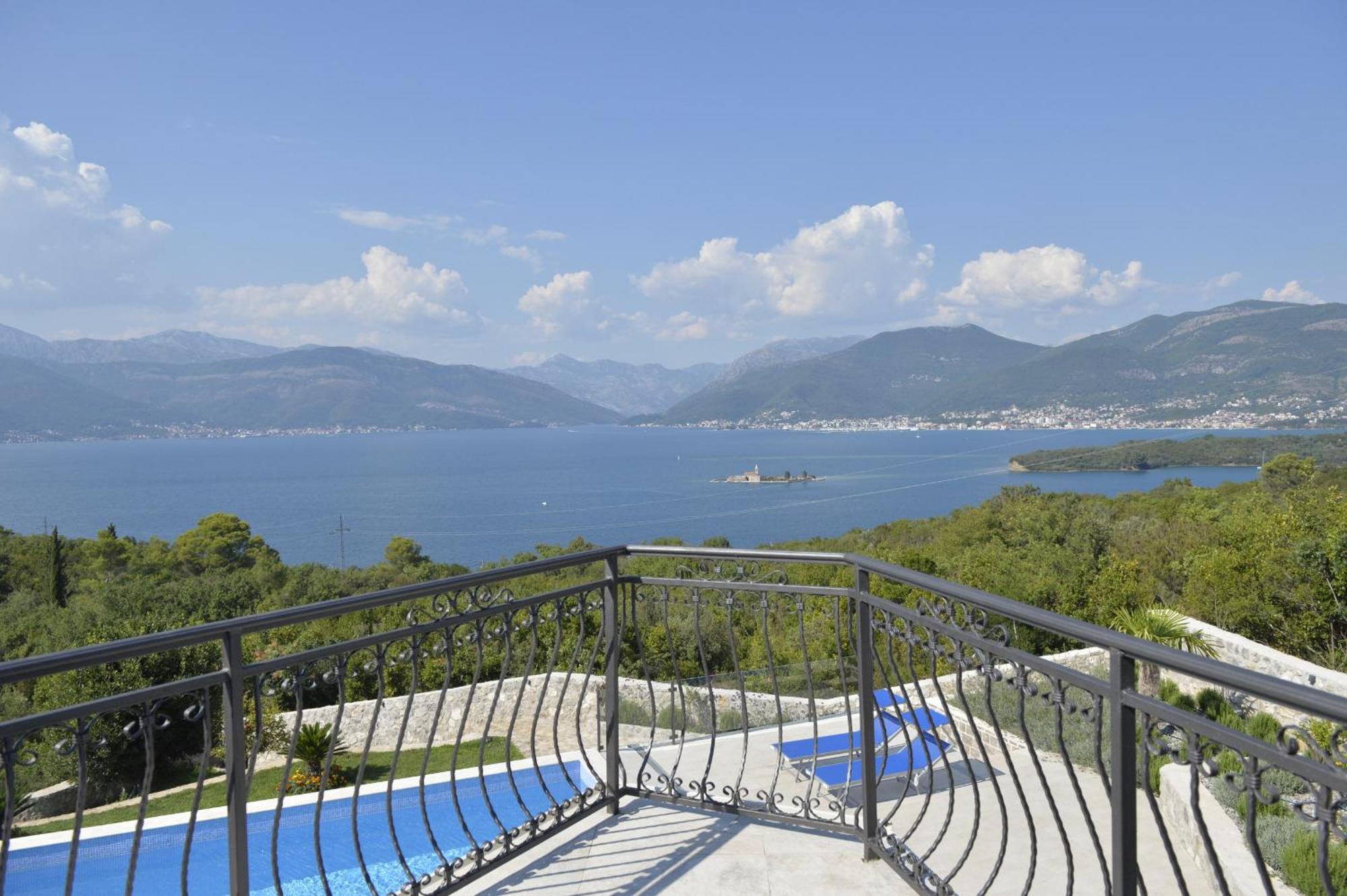 Villa Vista Azzurra Tivat Exterior foto