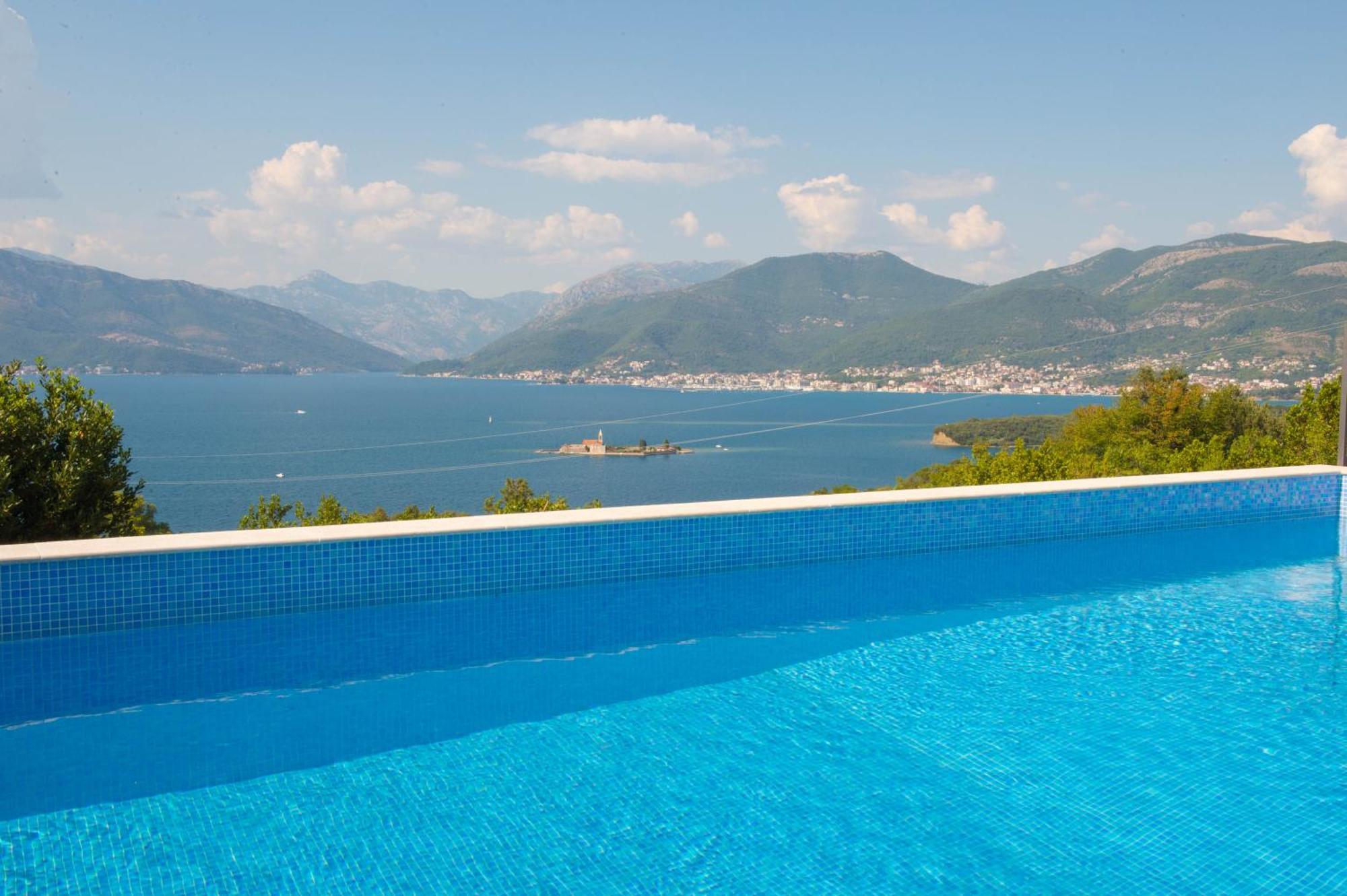 Villa Vista Azzurra Tivat Exterior foto