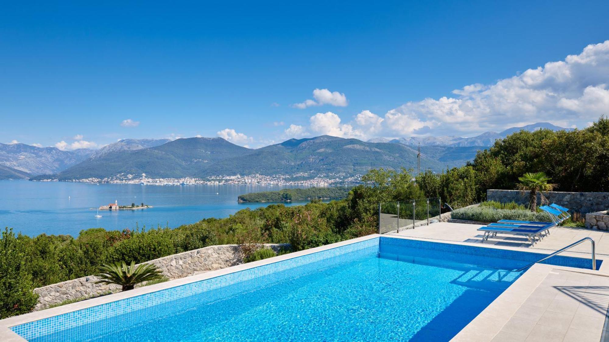 Villa Vista Azzurra Tivat Exterior foto