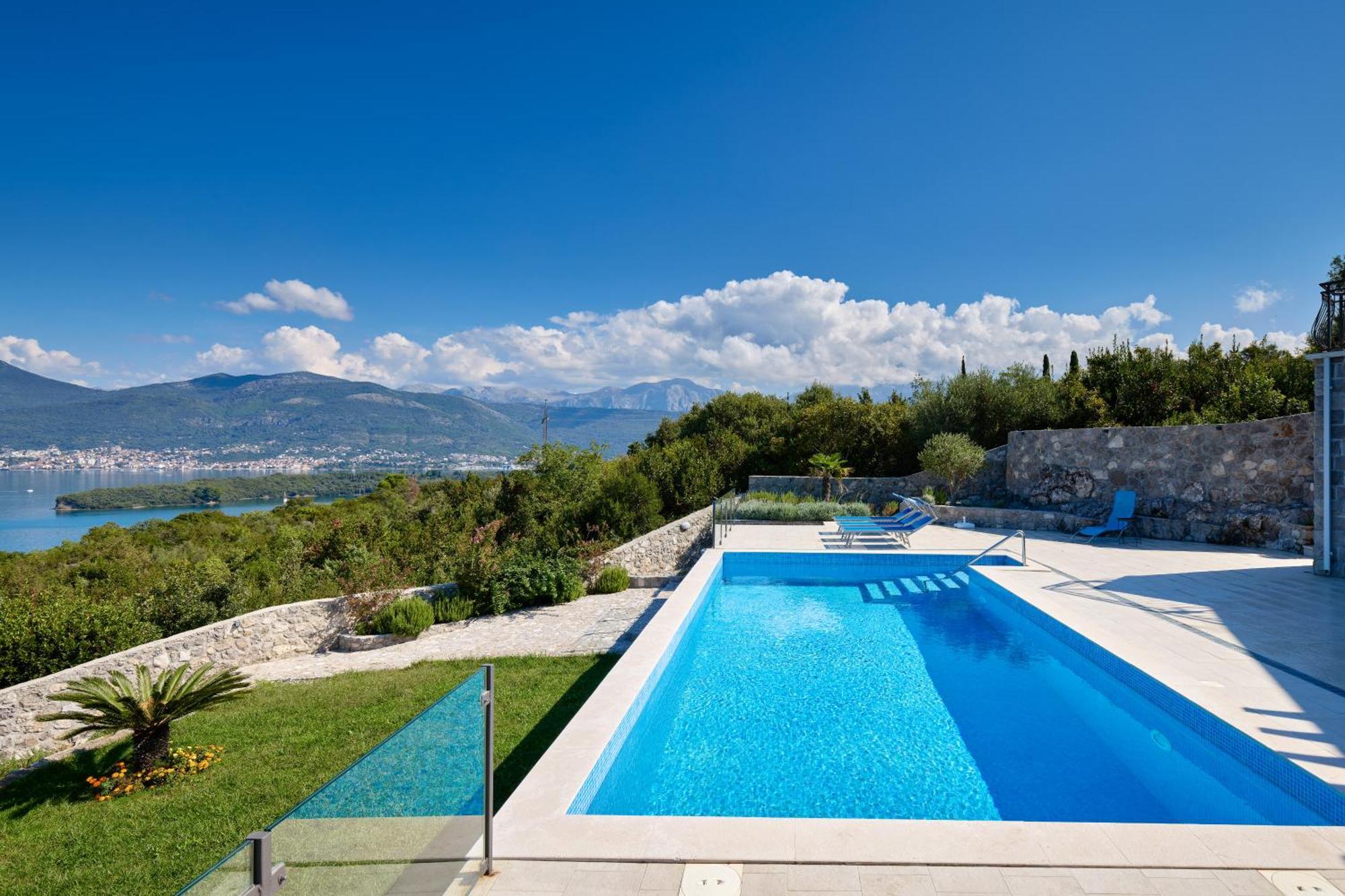 Villa Vista Azzurra Tivat Exterior foto
