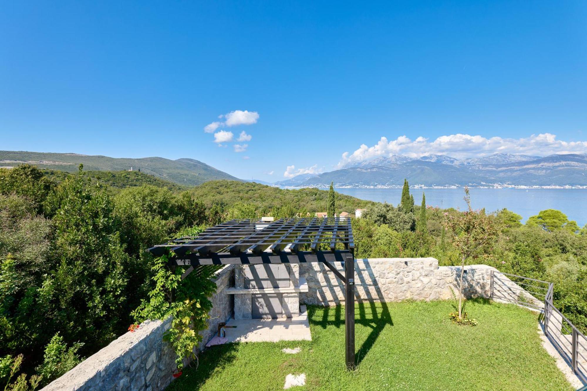 Villa Vista Azzurra Tivat Exterior foto