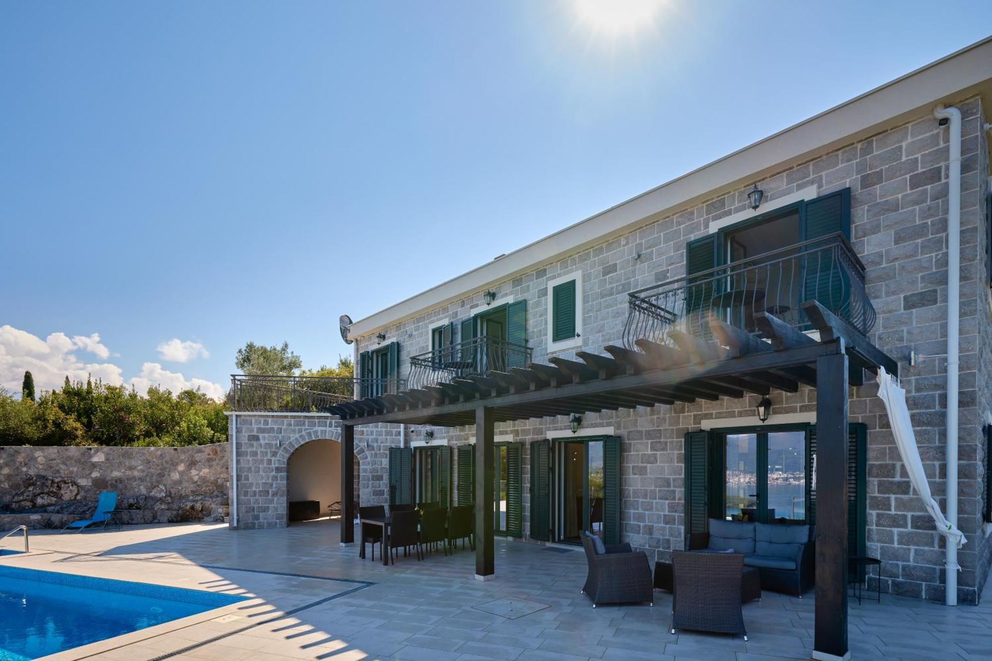 Villa Vista Azzurra Tivat Exterior foto