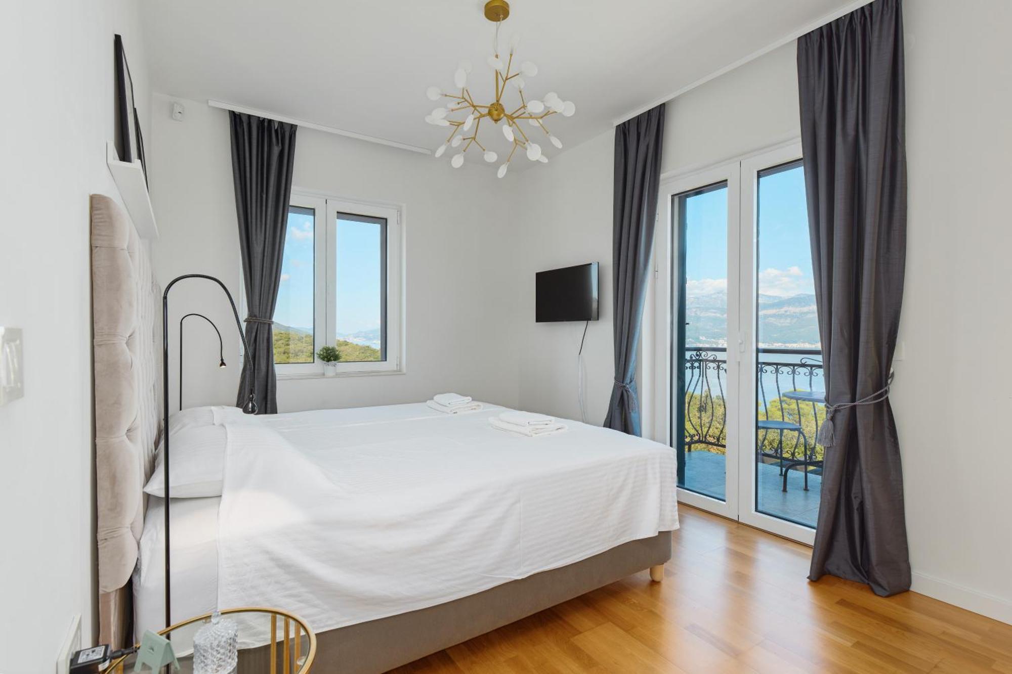 Villa Vista Azzurra Tivat Exterior foto